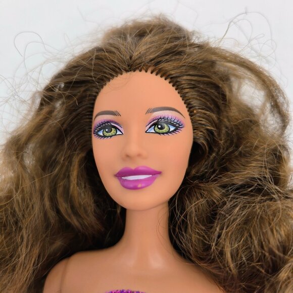 Sparkle Teresa Barbie Doll Purple Dress 2010 T7592 Read - Picture 14 of 16